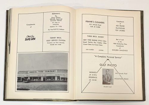 El Oroso 1958, Volume 31: The 1958 San Jacinto High School Yearbook; Houston, Texas
