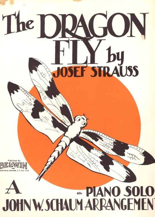 The Dragon Fly: A Piano Solo Arranged by John W. Schaum