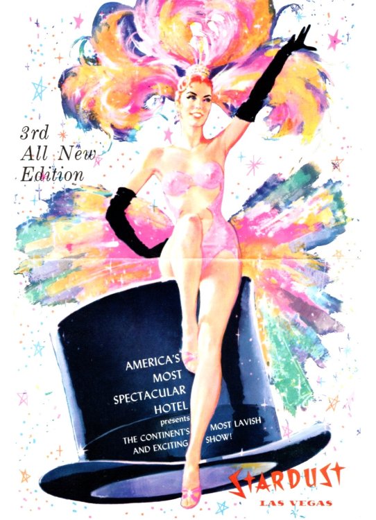 Stardust Las Vegas 1960s Program: Le Lido de Paris, 3rd All New Edition