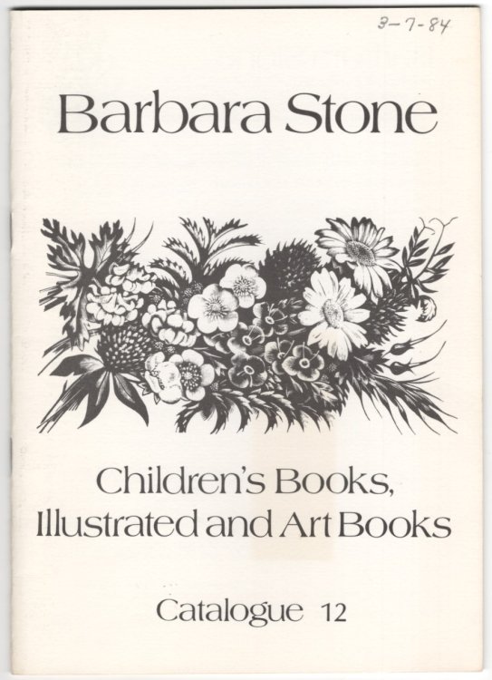 Barbara Stone Children's Books, Illustrated and Art Books: Catalogue 12, 1984