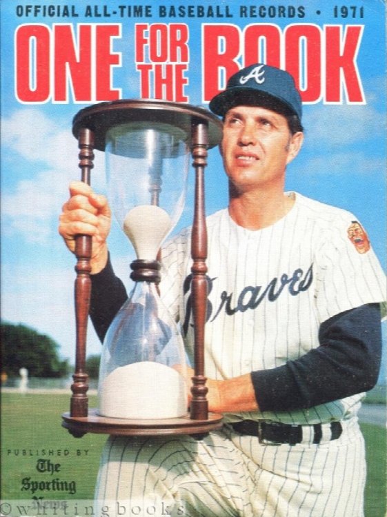 One for the Book: Official All-Time Baseball Records - 1971