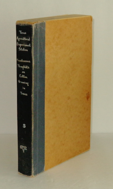 Bulletins on Cotton Growing in Texas, 1924-1936