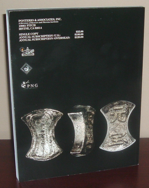 Ponterio & Associates Sale #154: The June 2010 Baltimore Auction [Coin Auction Catalog]