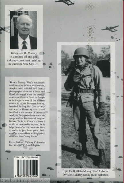 To Be As Brave: A WWII Veteran's Story