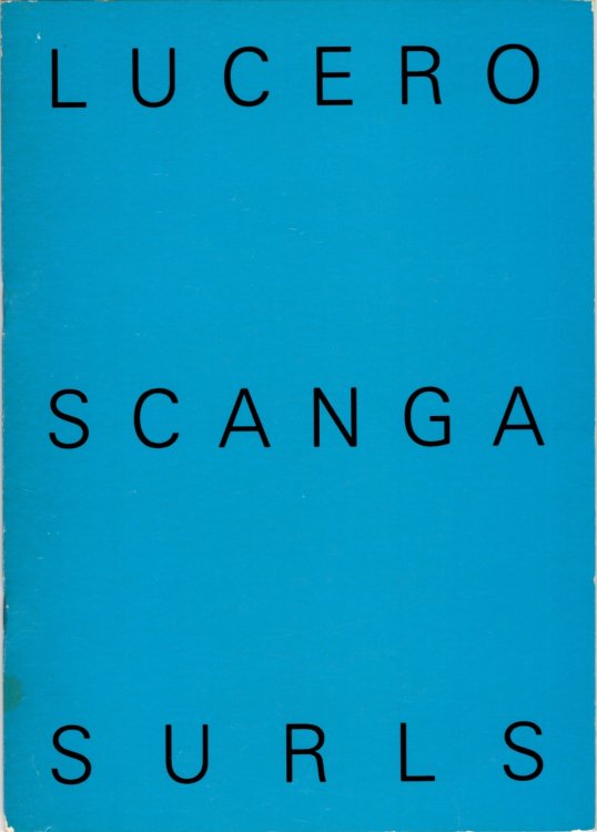 Michael Lucero, Italo Scanga, James Surls [Art Exibit Catalog]