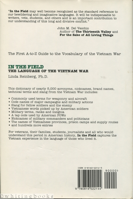 In the Field: The Language of the Vietnam War
