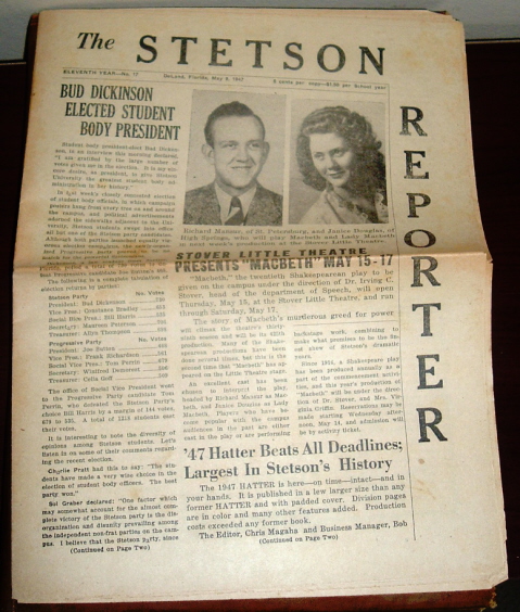 Hatter: 1947 Stetson University Yearbook