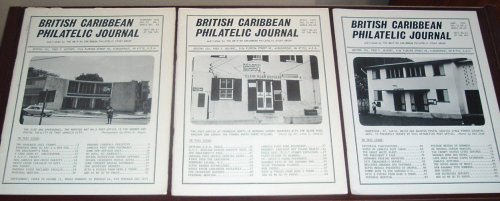 British Caribbean Philatelic Journal, 1972 Complete, Vol. 12 Nos. 1 to 6