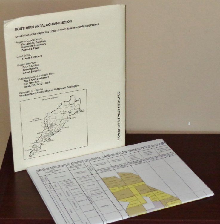 SOUTHERN APPALACHIAN REGION, Correlation of Stratigraphic Units of North America (COSUNA) Project