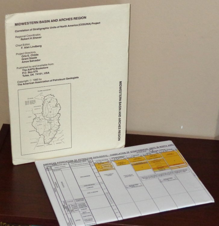MIDWESTERN BASIN AND ARCHES REGION, Correlation of Stratigraphic Units of North America (COSUNA) Project
