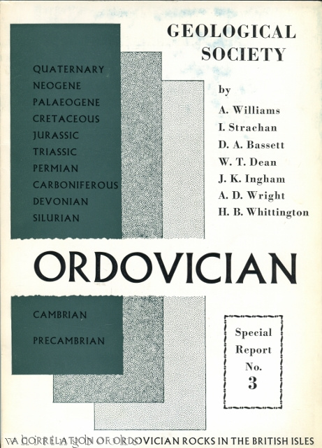 Ordovician: A Correlation of Ordovician Rocks in the British Isles (Geological Society Special Report No. 3)