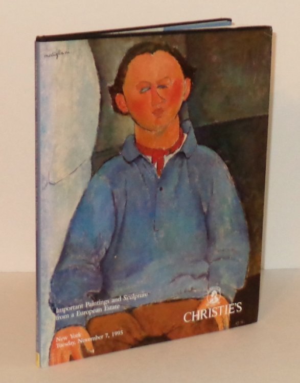 Christie's Auction Catalogue: Important Paintings and Sculpture from a European Estate, New York, Tuesday, November 7, 1995