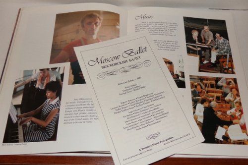 Moscow Ballet 1987 American Debut - Souvenir Book