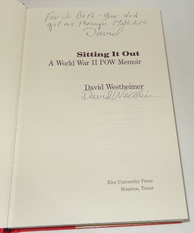 Sitting It Out: A World War II POW Memoir