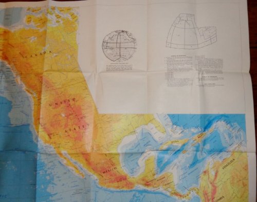 Geographic Map of the Circum-Pacific Region: Northeast Quadrant