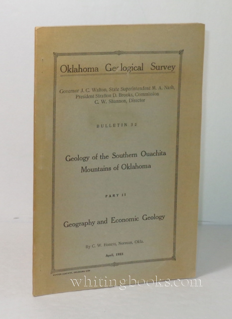 Oklahoma Geological Survey, Bulletin 32: Geology of the Southern Ouachita Mountains of Oklahoma , Part II: Geography and Economic Geology