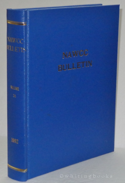 NAWCC Bulletin, Volume 34, 1992 (National Association of Watch and Clock Collectors) Complete Set, Hardbound