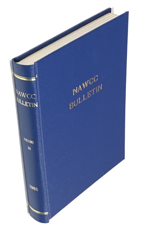 NAWCC Bulletin, Volume 30, 1988 (National Association of Watch and Clock Collectors) Complete Set, Hardbound