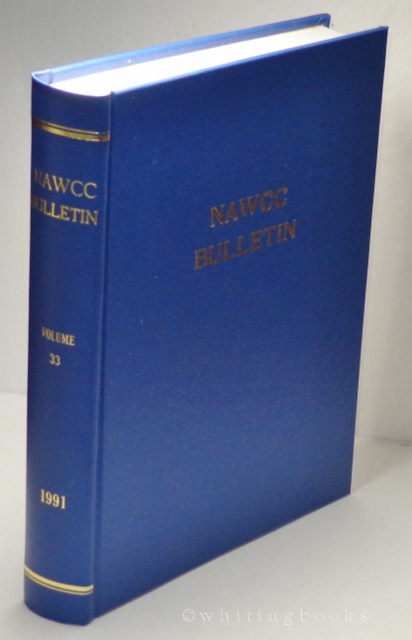 NAWCC Bulletin, Volume 33, 1991 (National Association of Watch and Clock Collectors) Complete Set, Hardbound