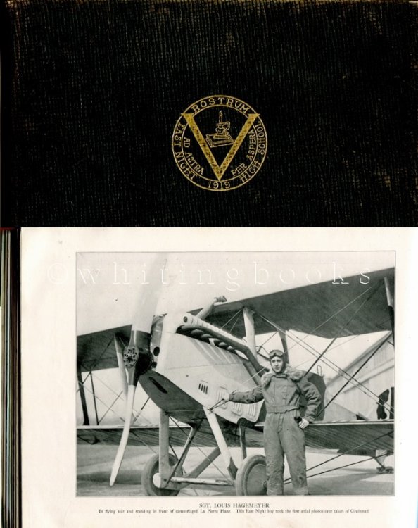 The Rostrum 1919: East Night High School Yearbook, Cincinnati, Ohio, with Images from the First Aerial Photographs of Cincinnati, taken by Former Student, Sgt. Louis Hagemeyer
