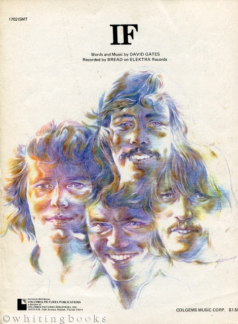 If [Sheet Music]; Recorded by Bread on Elektra Records