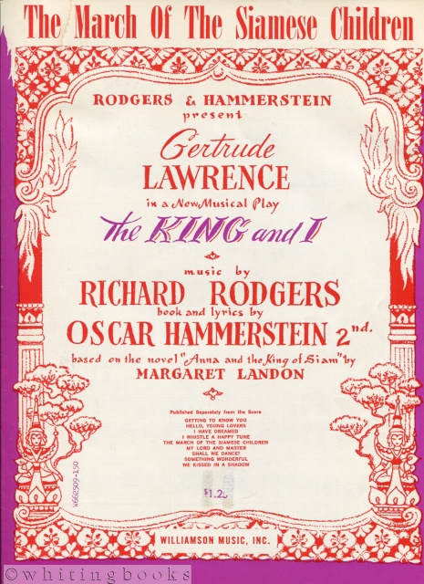 The March of the Siamese Children - Piano Sheet Music from the Musical, The King and I