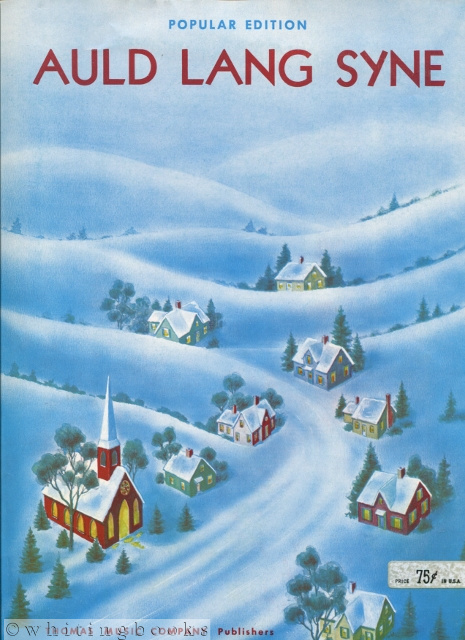 Auld Lang Syne, Popular Edition Sheet Music