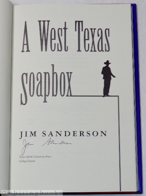 A West Texas Soapbox (Number Two: West Texas A&M University Series)