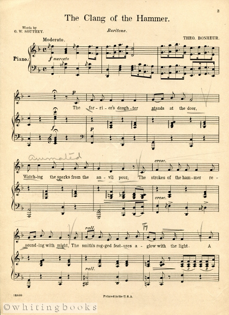 The Clang of the Hammer [Selected English Songs and Ballads]