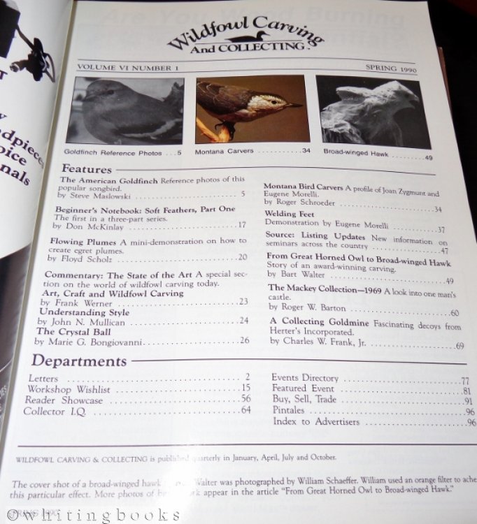Wildfowl Carving and Collecting - Spring 1990