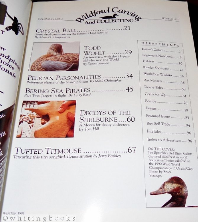 Wildfowl Carving and Collecting - Winter 1991