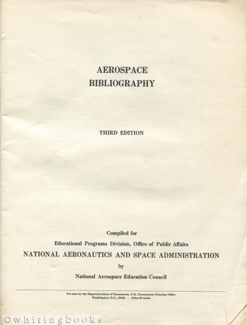 Aerospace Bibliography Third (3rd) Edition