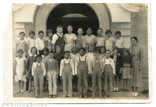 Rock Island, Colorado County, Texas 1930s School Class Photo