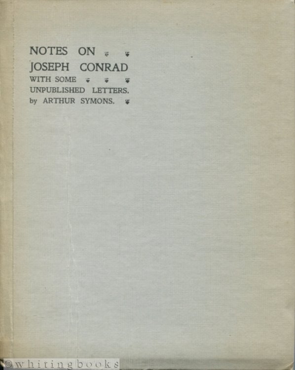 Notes on Joseph Conrad
