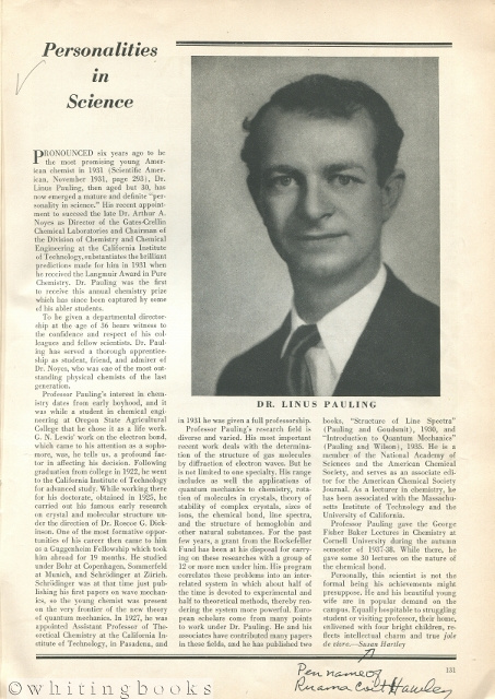 Scientific American Magazine March 1938