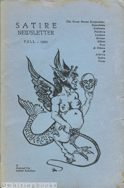 Satire Newsletter, Volume II, Number 1, Fall 1964