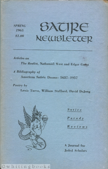 Satire Newsletter, Volume II, Number 2, Spring 1965