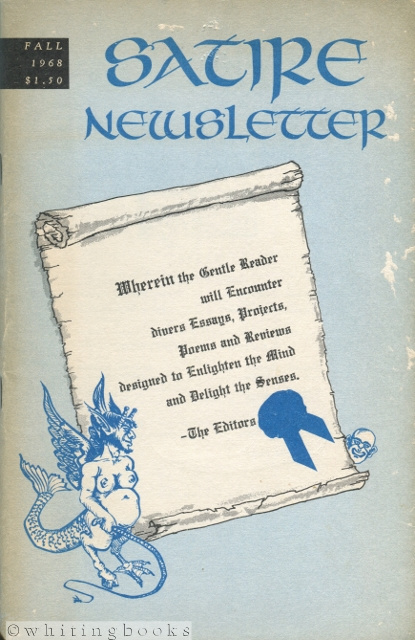 Satire Newsletter, Volume VI, Number 1, Fall 1968