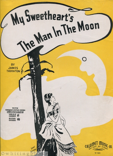 My Sweetheart's the Man in the Moon - Hawaiian Guitar Solo with Hawaiian Guitar Chorus, Ukulele Chords, and Guitar Chords