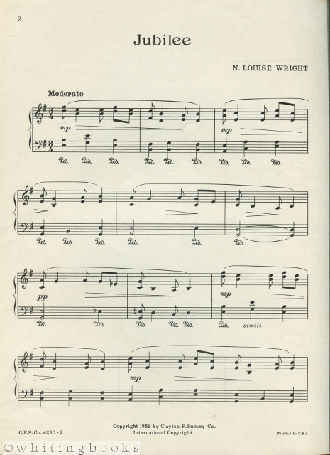 Jubilee [Piano Solo]