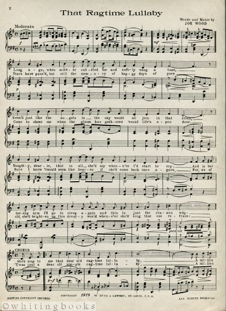That Ragtime Lullaby