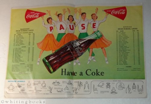 Texas High School Football Program, 1957 - McKinney vs. Ennis