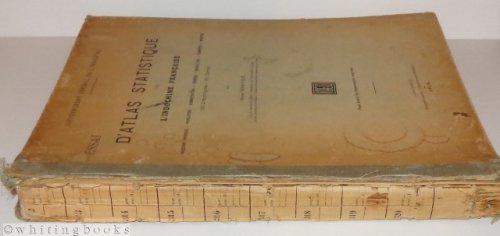 Essai d'Atlas Statistique de l'Indochine Francais