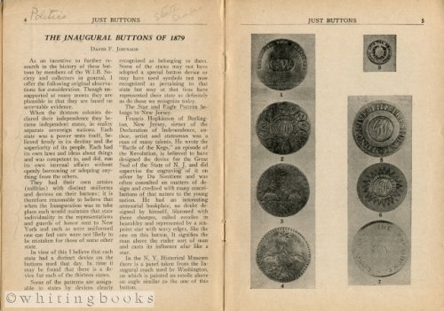 Just Buttons for Pleasure, Pastime, and Profit - Vol. II, No. 8, May 1944