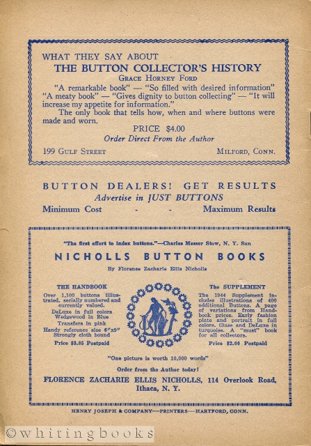 Just Buttons for Pleasure, Pastime, and Profit - Vol. II, No. 9, June 1944