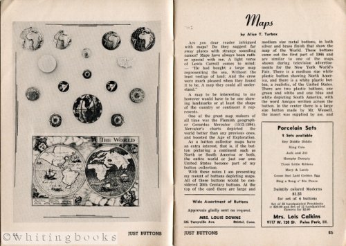 Just Buttons for Pleasure, Pastime, and Profit - Vol. XXIV, No. IV, January 1966