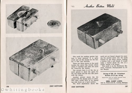 Just Buttons for Pleasure, Pastime, and Profit - Vol. XXIV, No. VI, March 1966