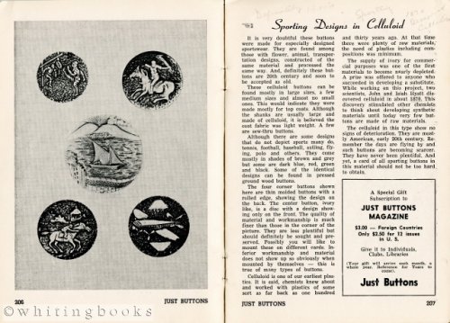 Just Buttons for Pleasure, Pastime, and Profit - Vol. XXIV, No. XI, August 1966