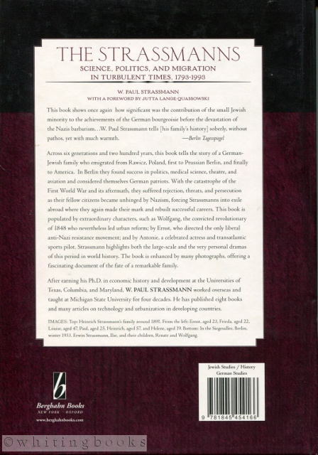 The Strassmanns: Science, Politics, and Migration in Turbulent Times, 1793-1993