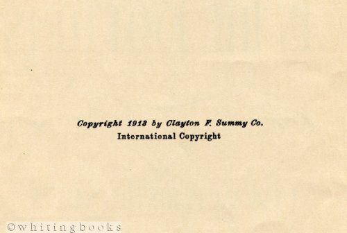 In the Bottoms: Characteristic Suite for the Piano [Summy Edition No. 61/ C.F.S.CO 1465]